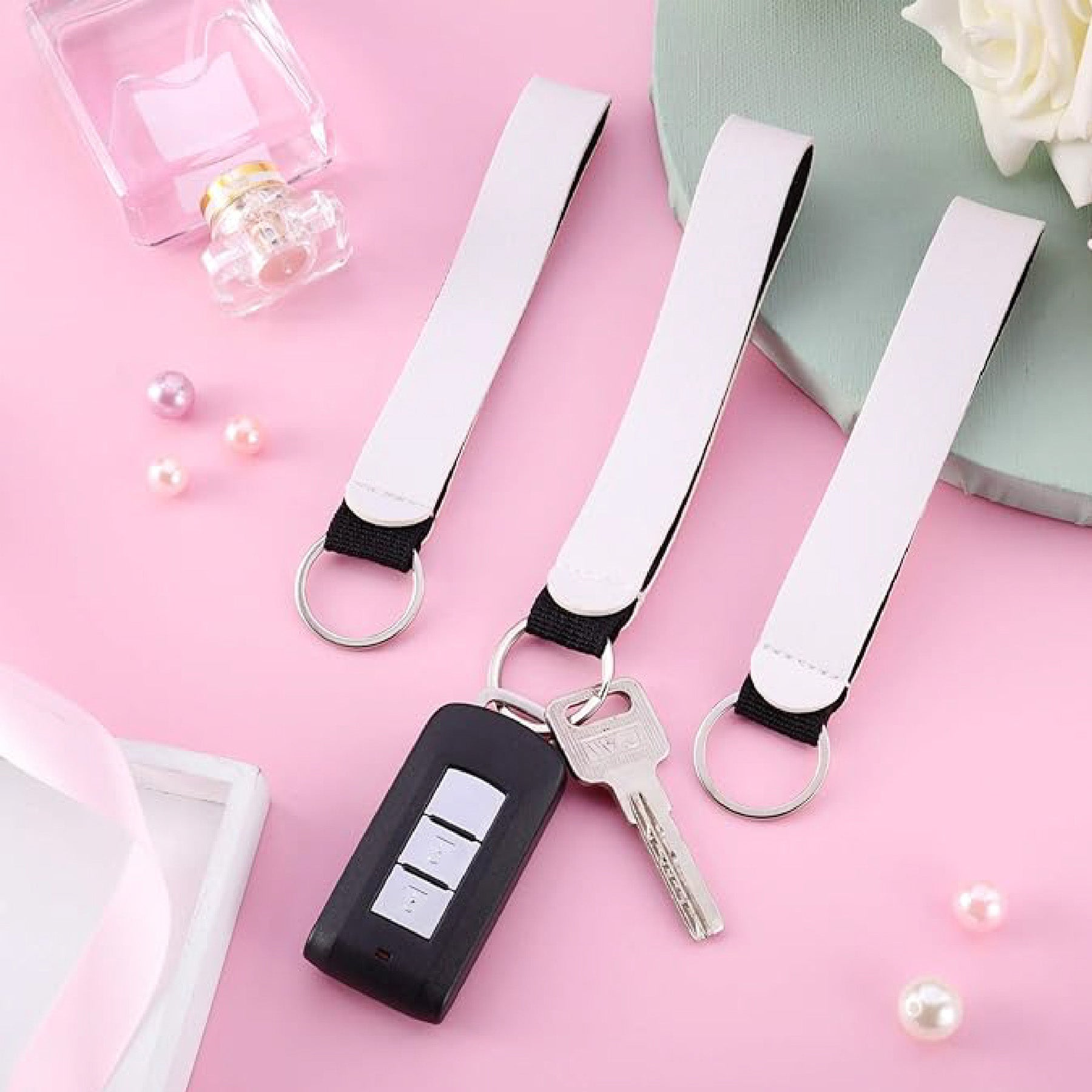 Neoprene Keychain Wristlet