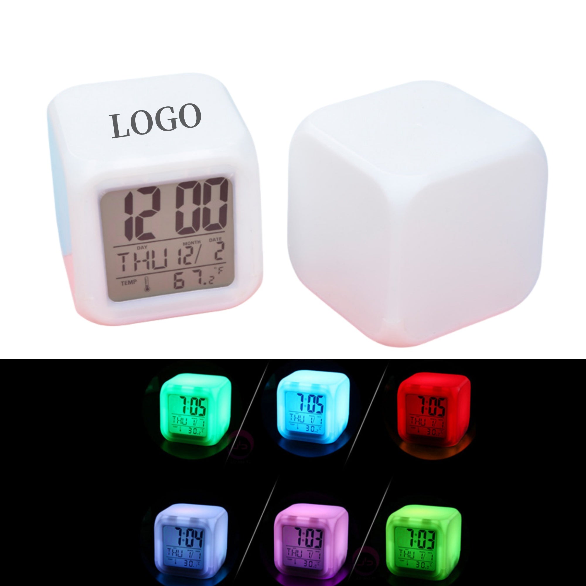 Light Up Color Change Led Digital Alarm Clock