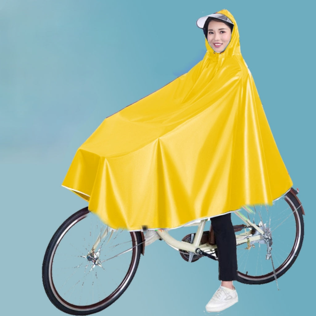 Waterproof Bike Poncho Adult Heavy Duty Anti Storm Ebike