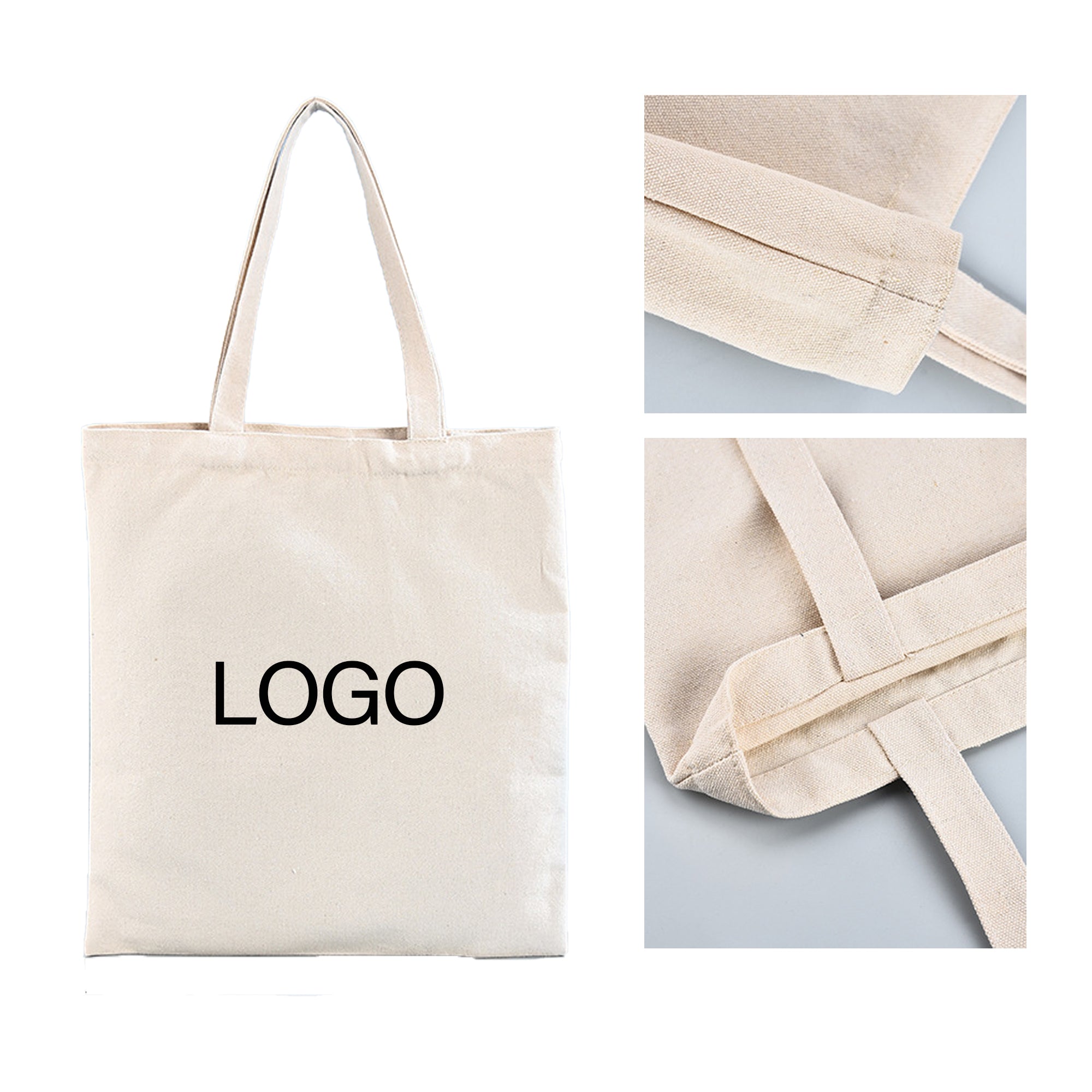 Natural Cotton Tote Bags