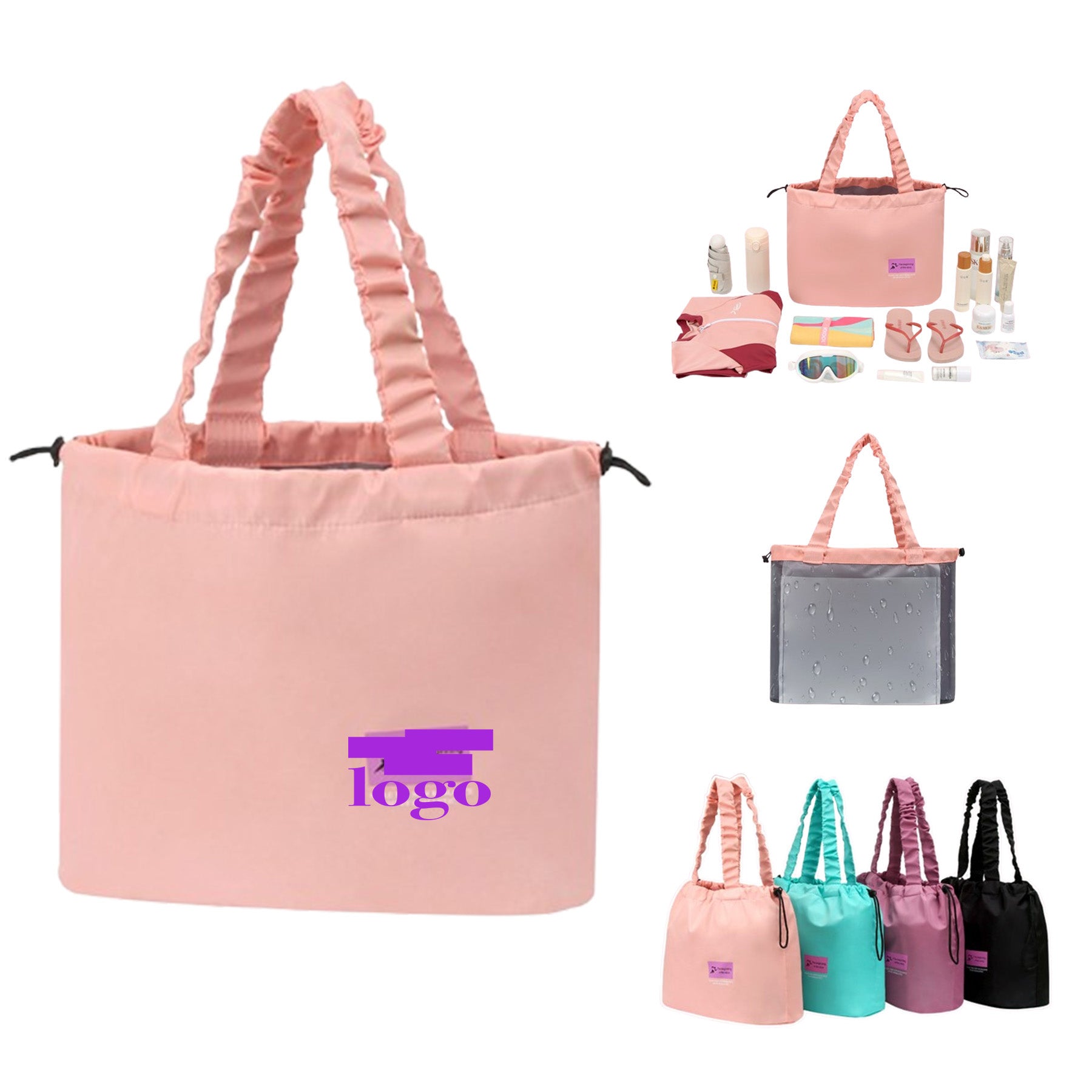 Portable Large Capacity Dry And Wet Separation Storage Bag