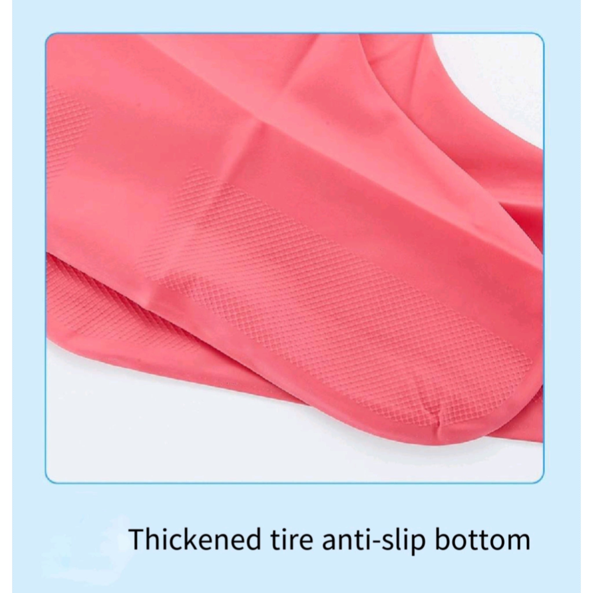 Portable Stretch Stay On Waterproof Rain Overshoes Non slip