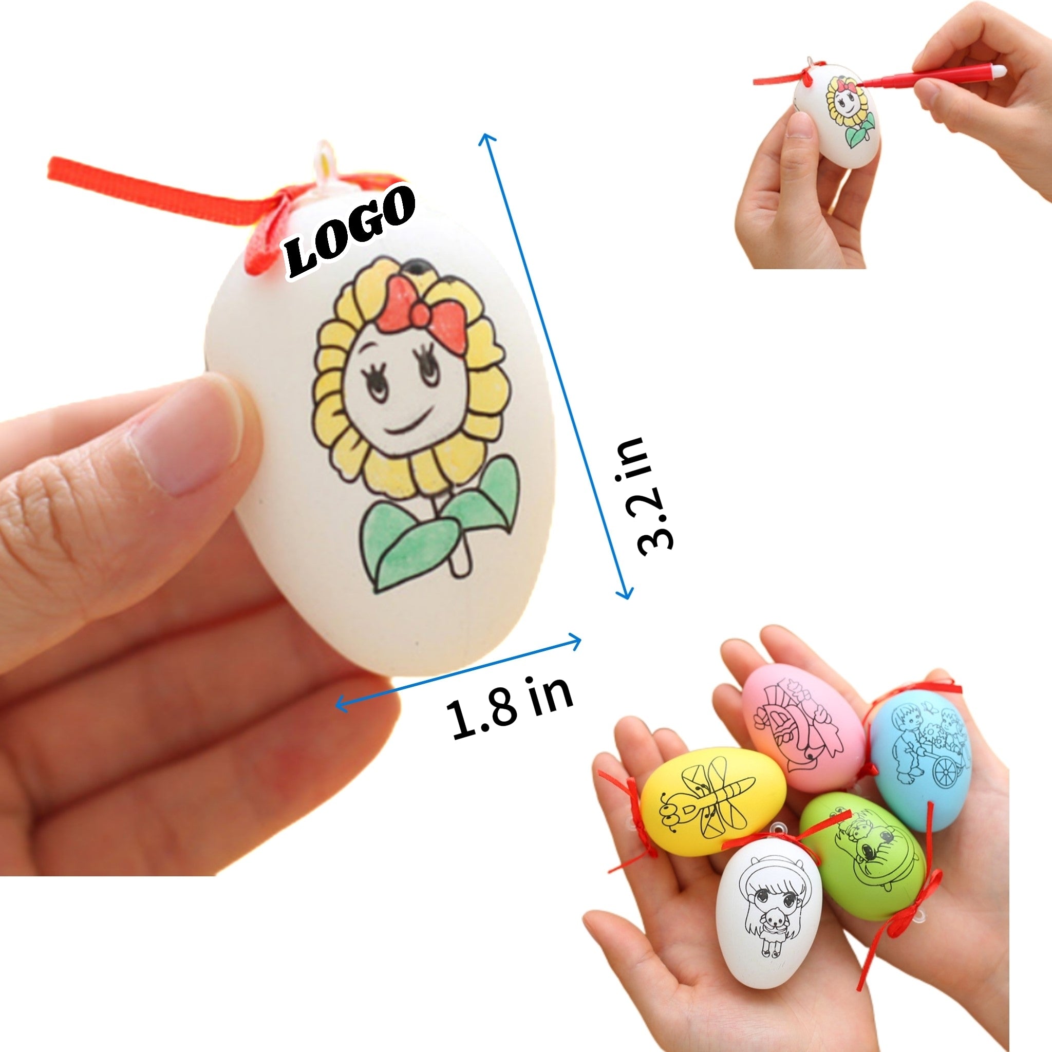 Diy Children'S Drawing Eggs