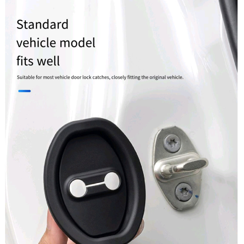 Anti Rattle Lock Cover Silicone Car Door Protector