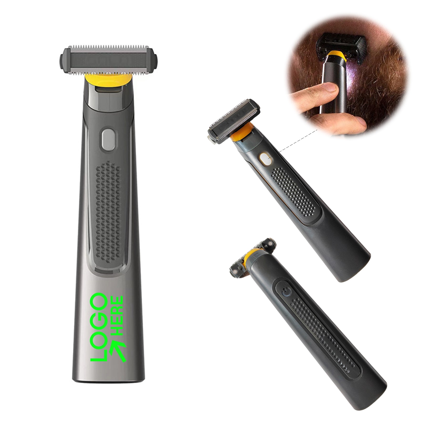 Usb Rechargeable Handheld Beard Razor Trimmer And Dehairer
