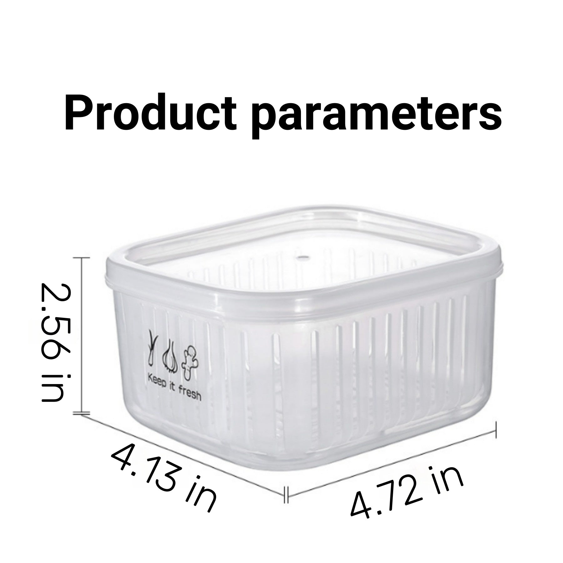 Transparent PP - Material Storage Box