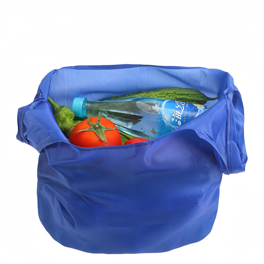 Foldable Shopping Tote Bag With Small Pocket