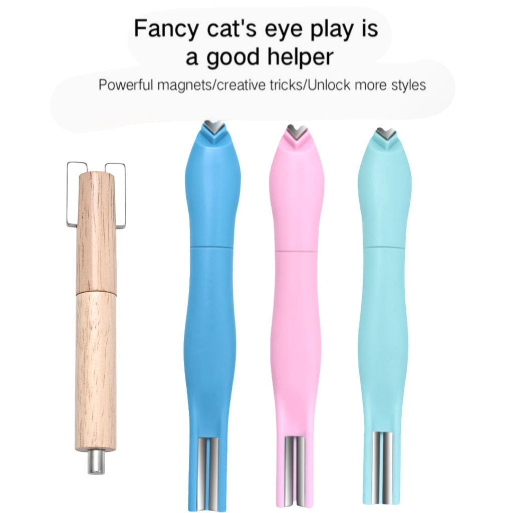 Magnetic Cat Eye Kit Interchangeable Magnets Gel Set