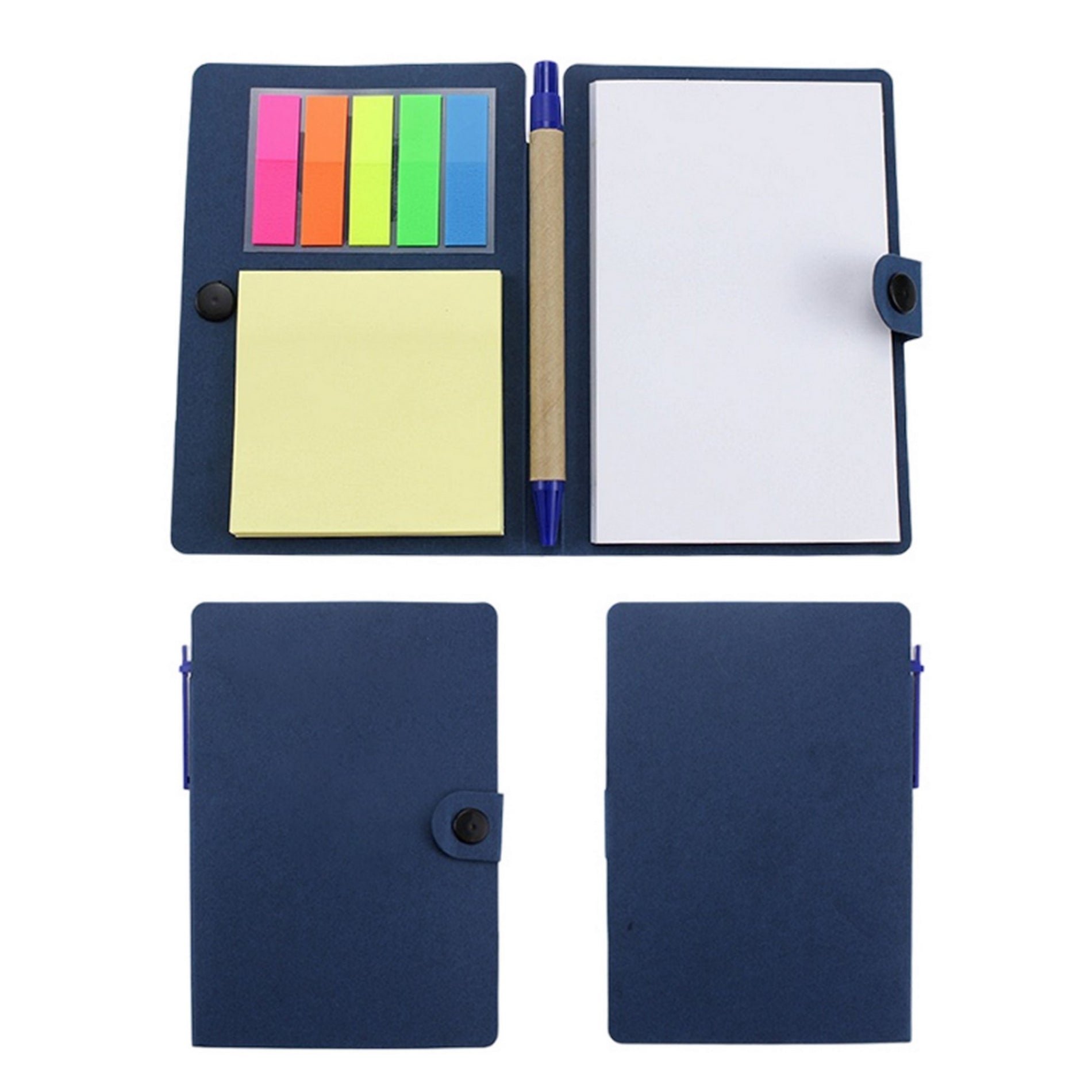Notebooks W/Sticky Notes Flags And Pen