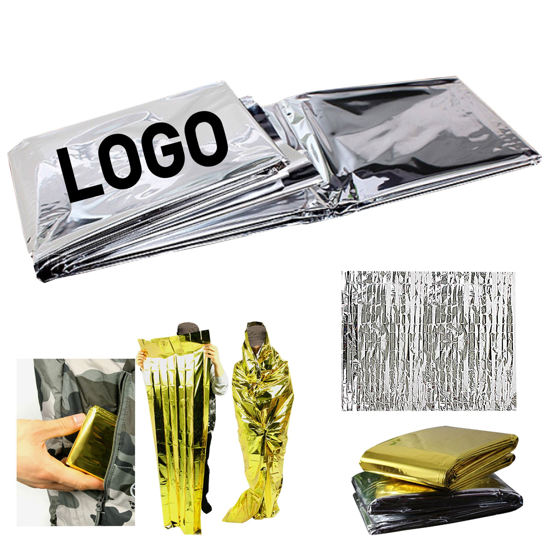 Outdoor Emergency Survival Blanket