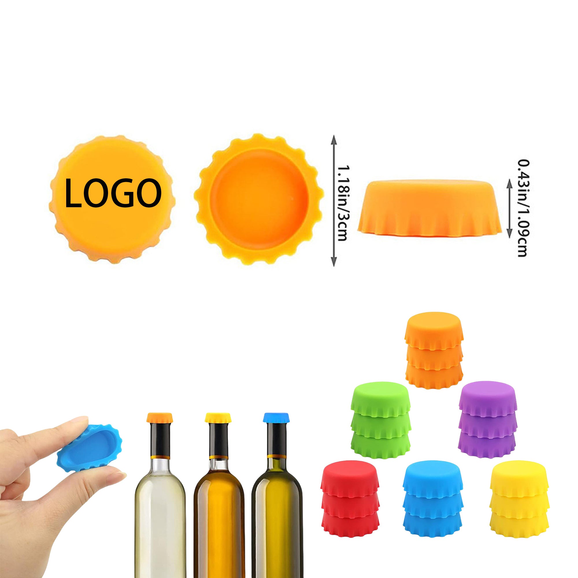 Food-Grade Silicone Freshness Lids-Stretchable Seal Covers
