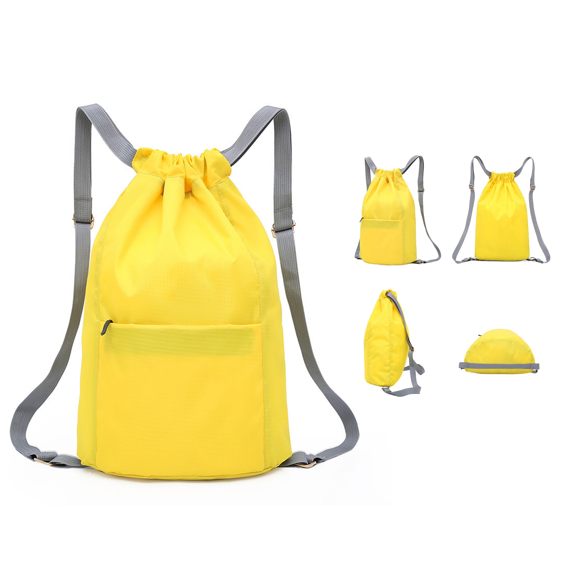Sports Backpack-Large-Capacity Drawstring Cinch Sack