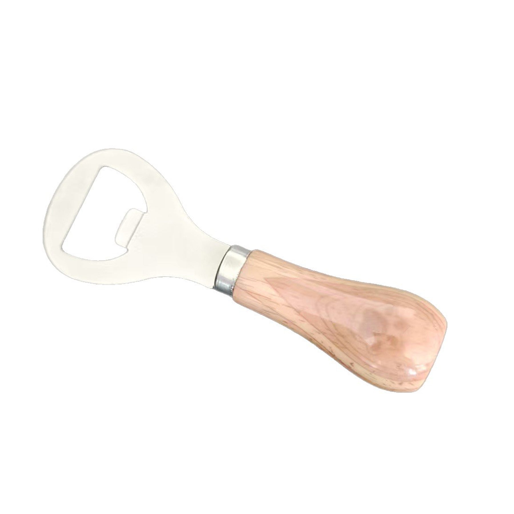 Wood-Handled Bottle Opener