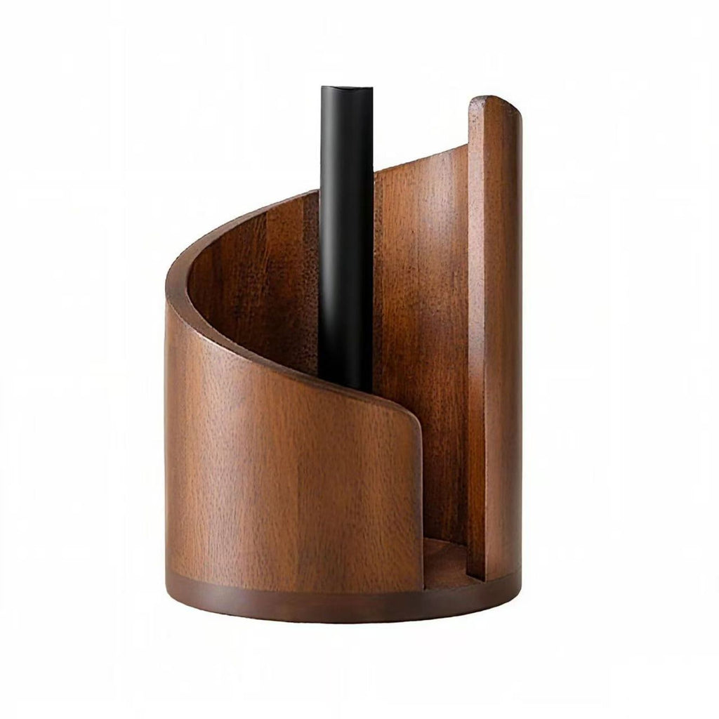 Wooden Desktop Tissue Holder