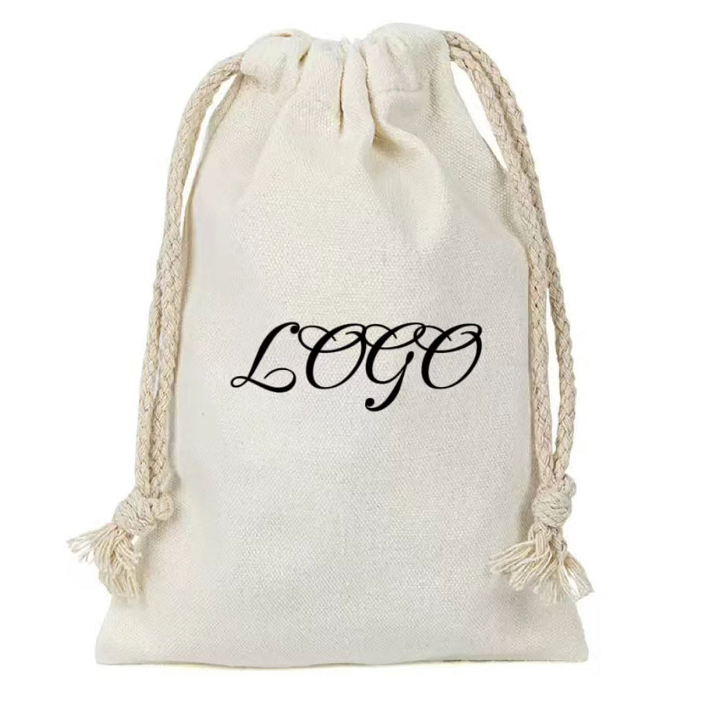 Mini Canvas Drawstring Pocket