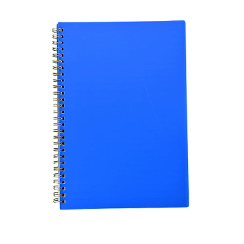 A5 Plastic Cover Notebook with Spiral Binding
