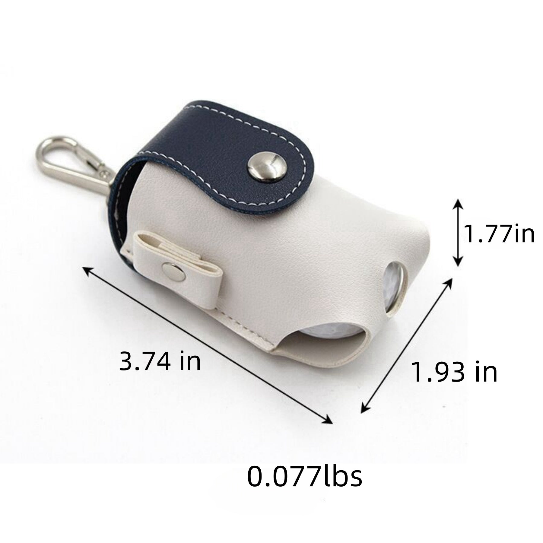 Color Golf Waist Keychain