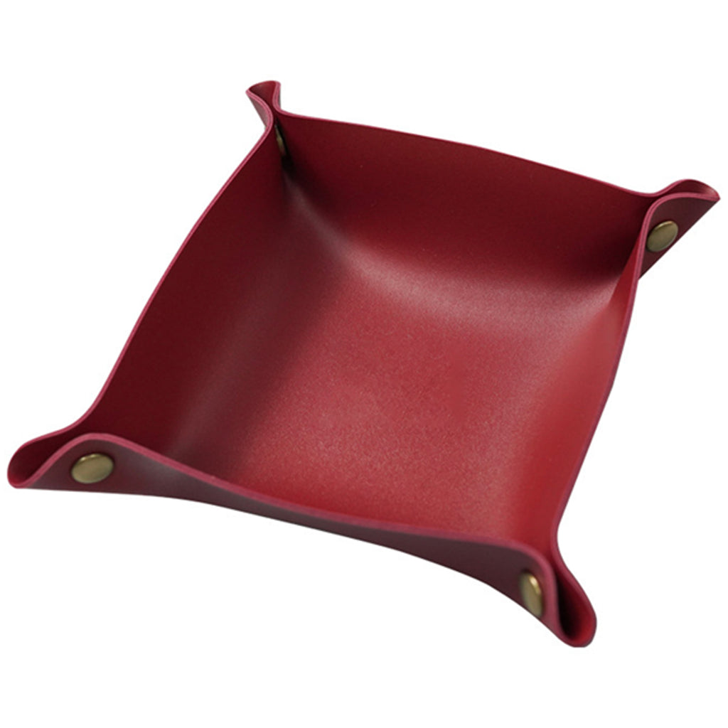 Pu Leather Folding Storage Tray
