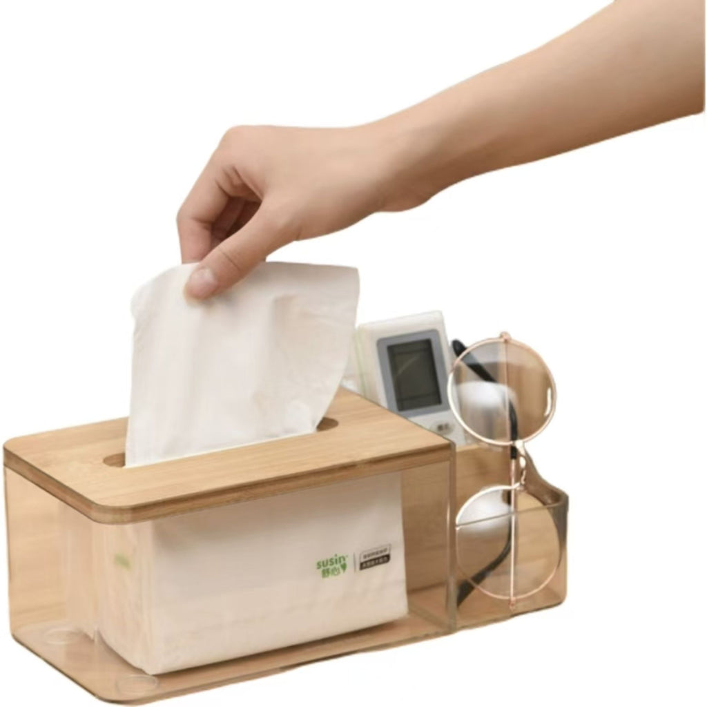 Transparent Tissue Box