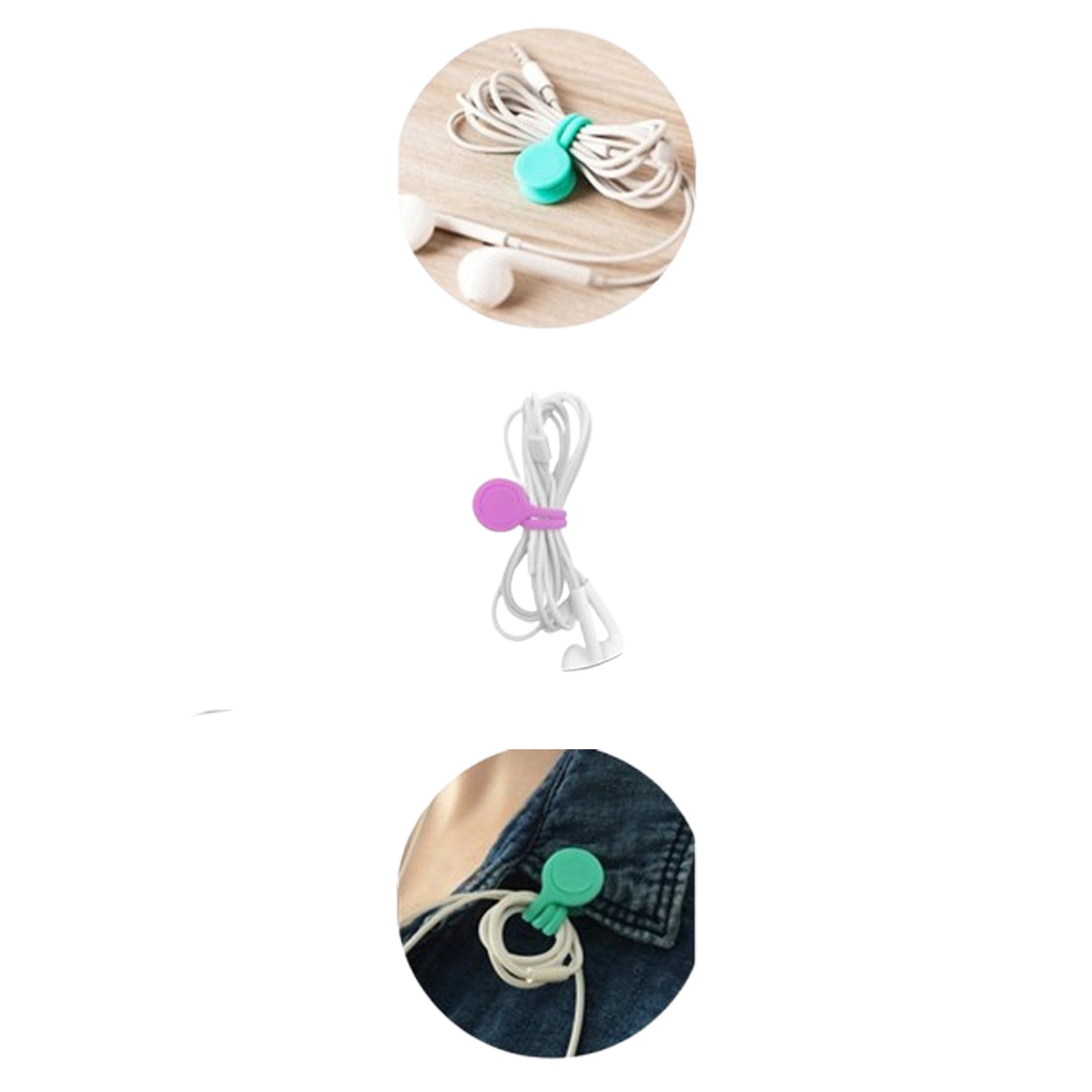 Silicone Pen Clip With Magnet