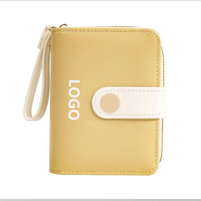 Color-coded Button Wallet