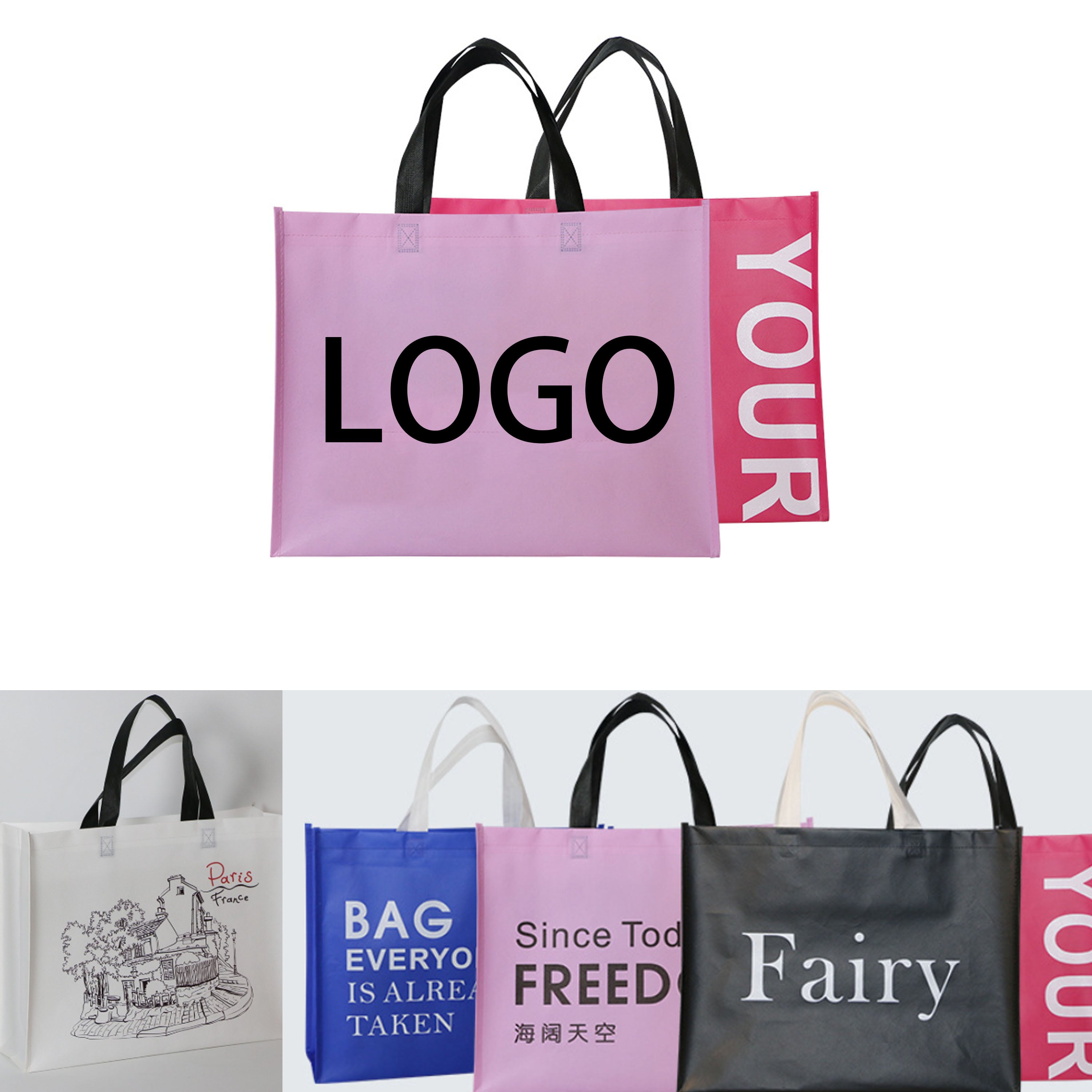 Multi-Functional Customizable Shopping Tote Bag