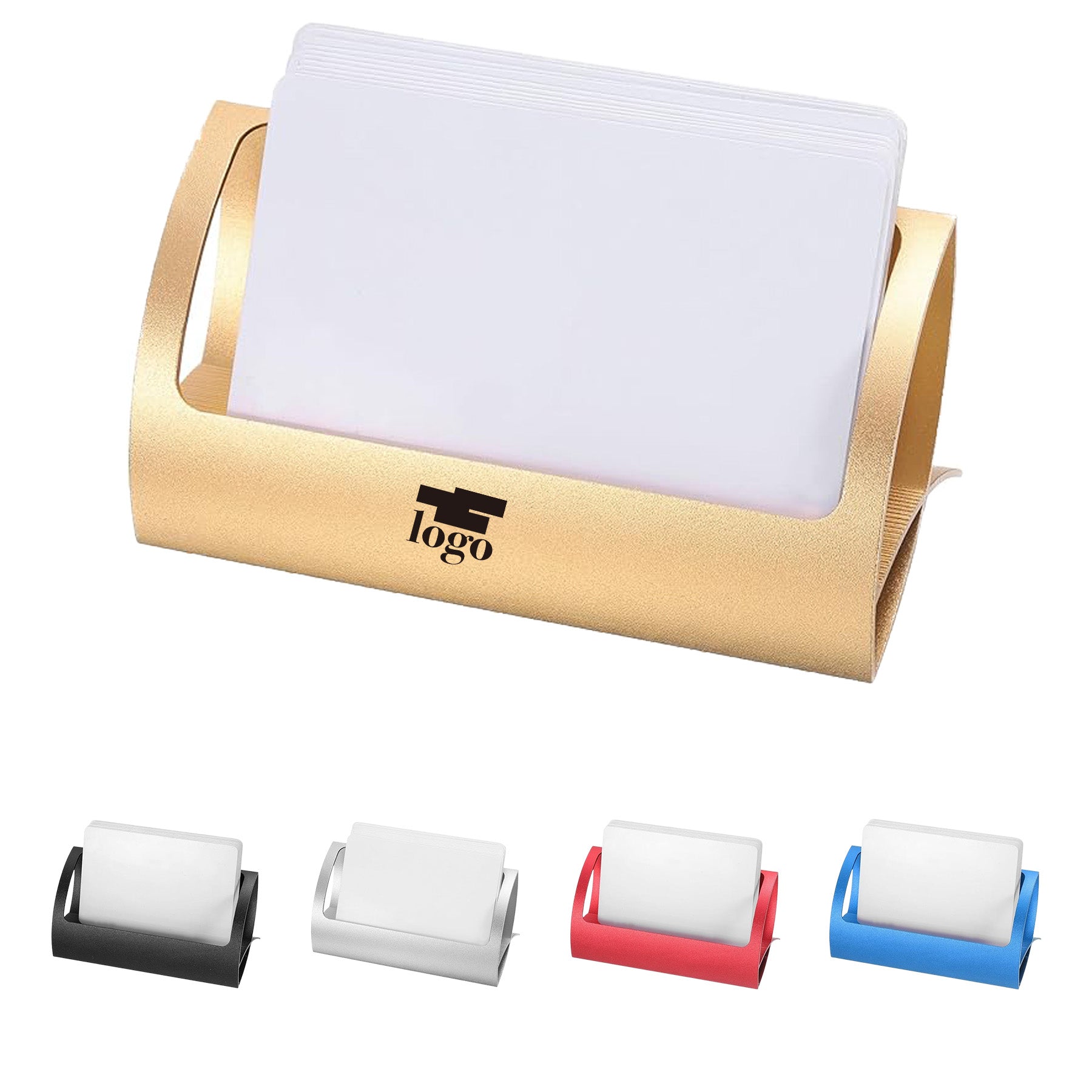 Q-Type Aluminum Business Card Holder