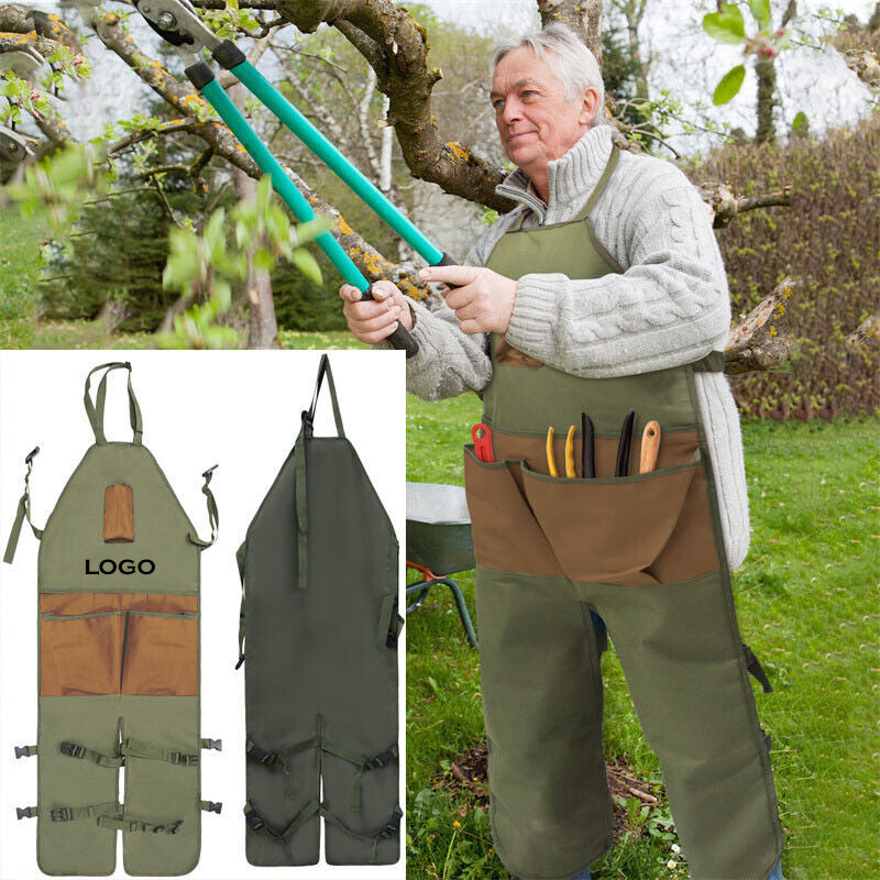 Multi-Pocket Outdoor Gaiters Pick Anti-Stain Apron