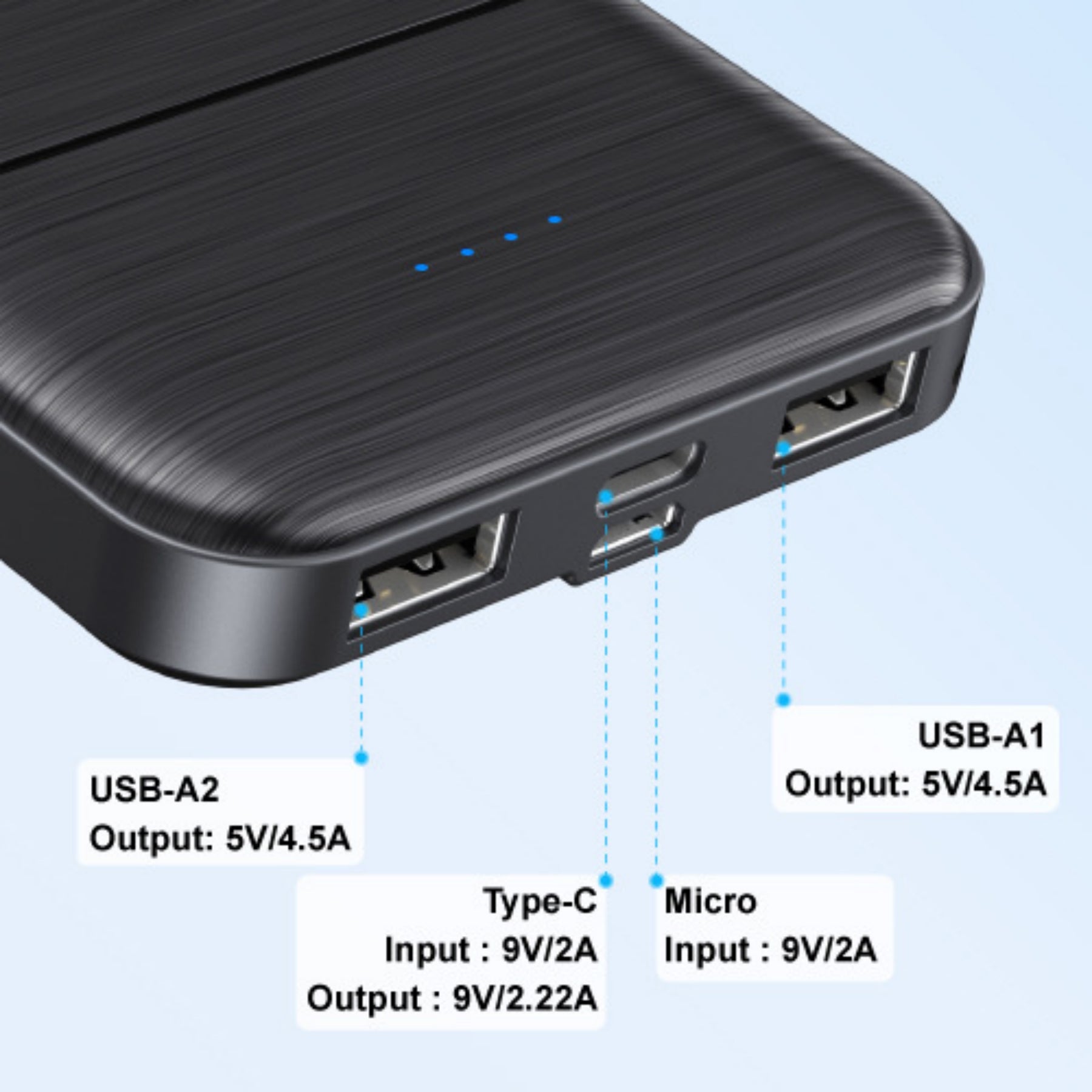 High Capacity Power Bank - 10,000 mAh