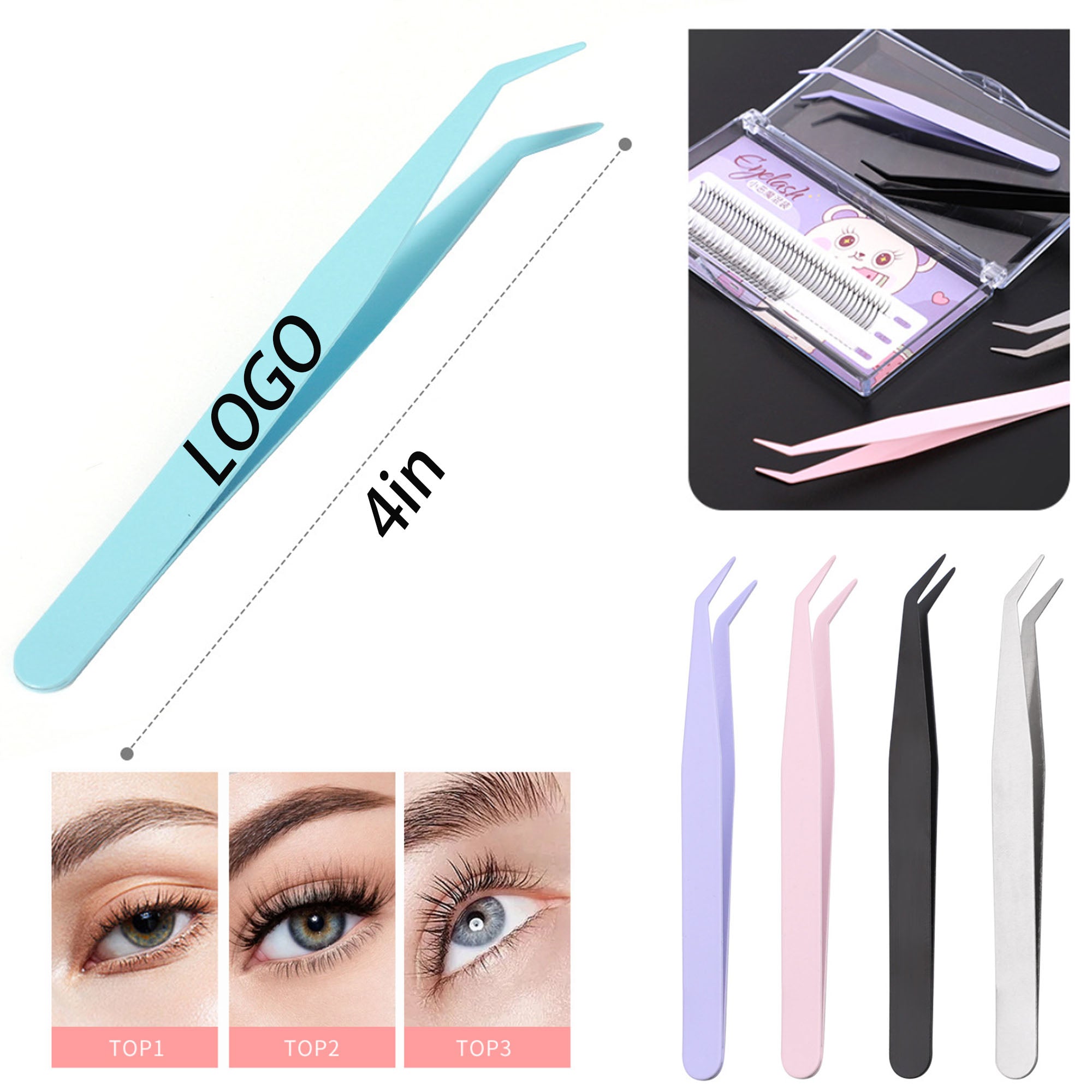 Eyelash Tweezers