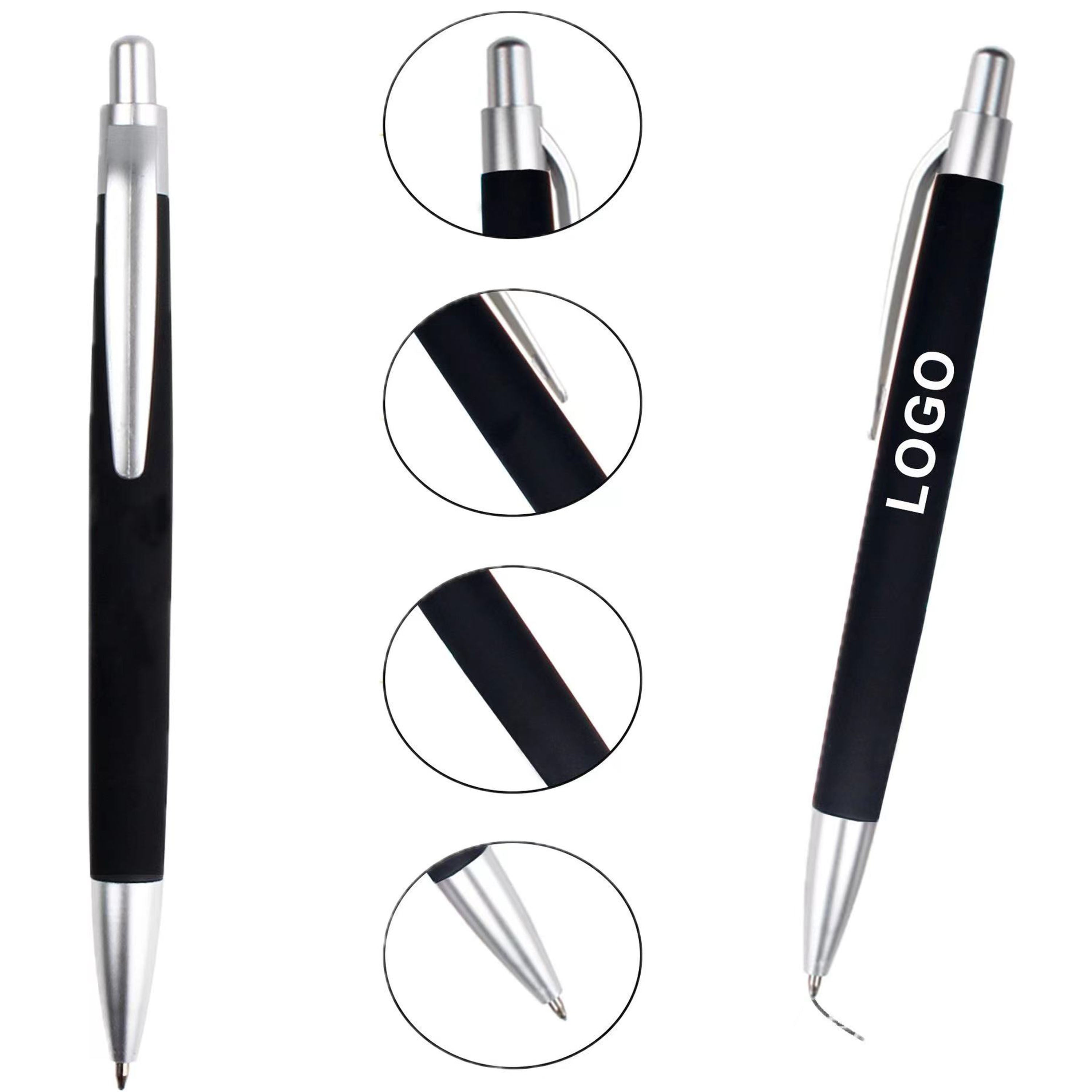 Retractable Abs Plastic Gel Pen