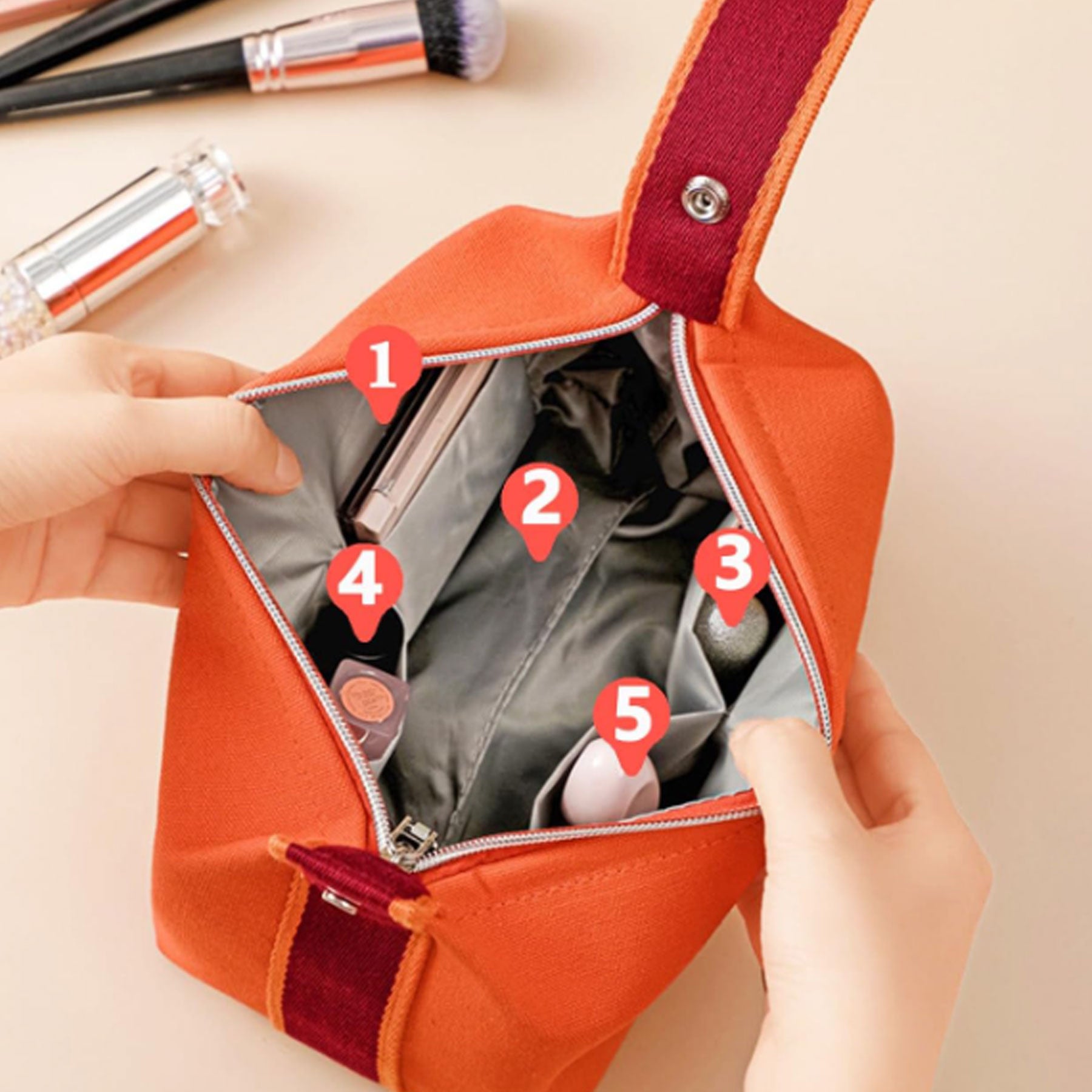 Canvas Toiletry Bag