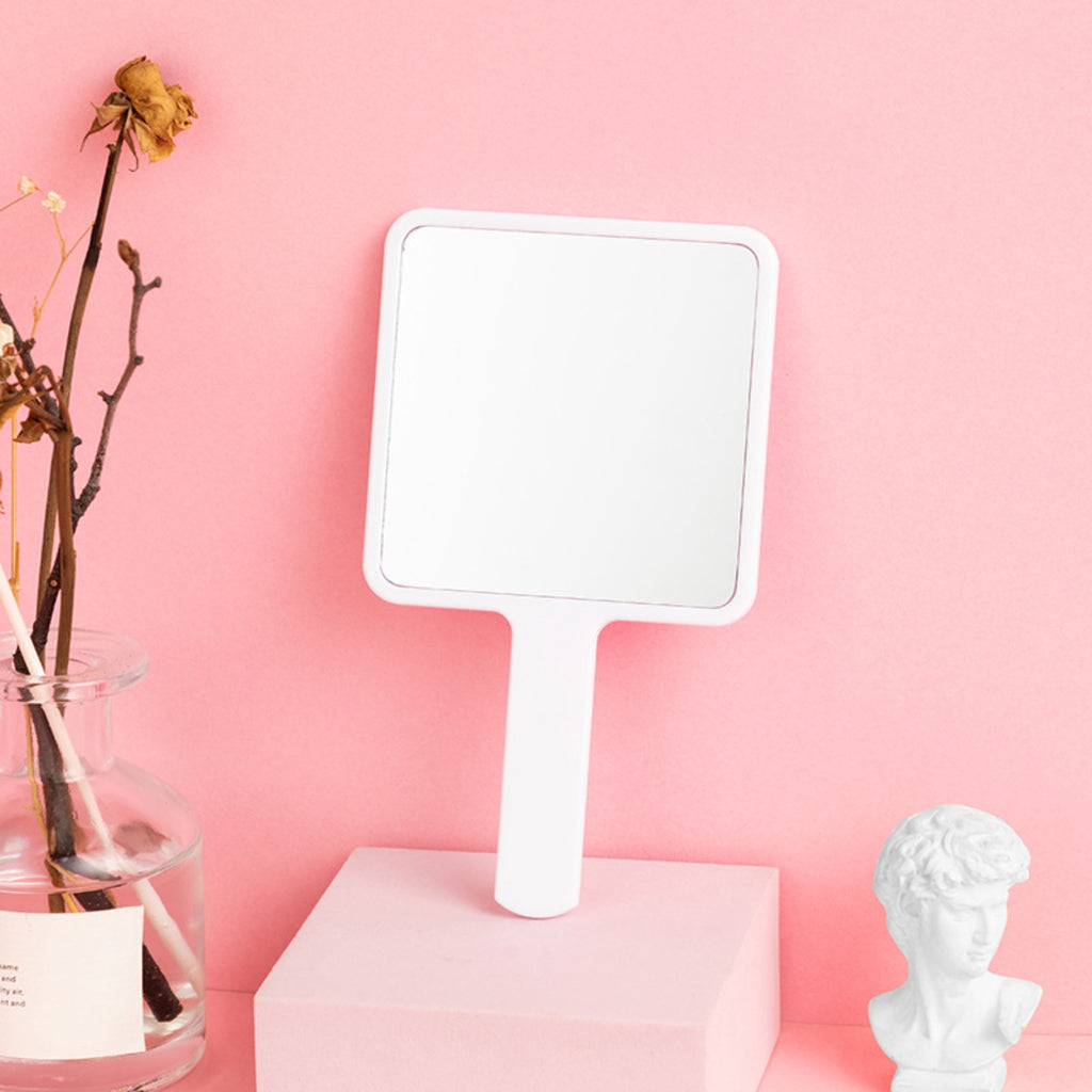 Square Handheld Makeup Mirror