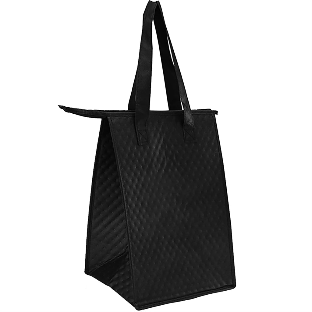 Non-Woven Zipper Insulated Lunch Tote Bag