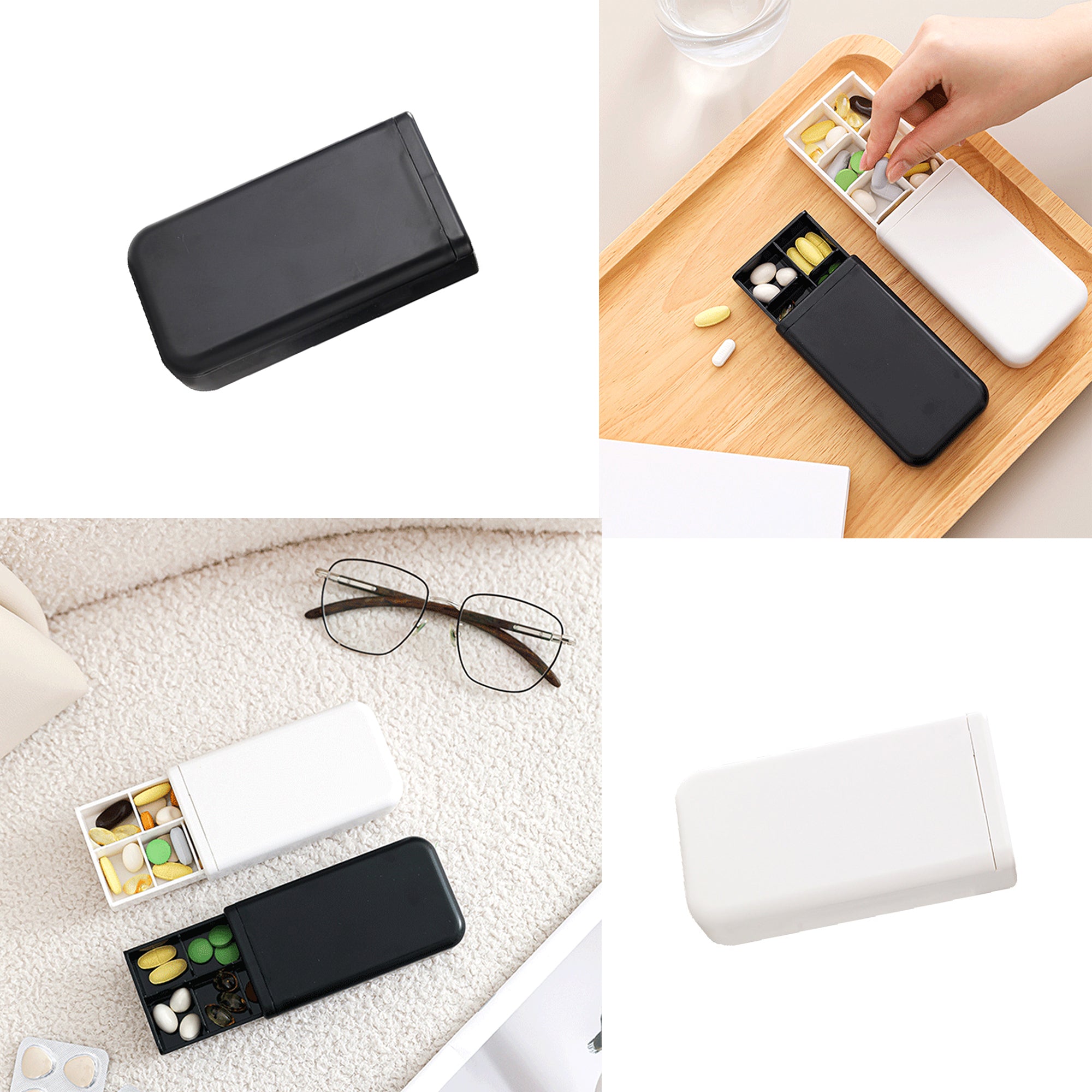 Weekly Travel Pill Organizer