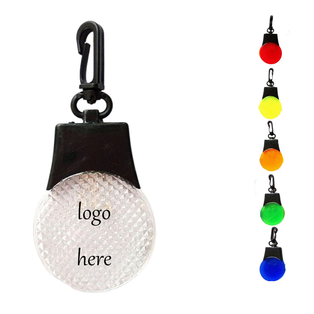 Solid Color Reflector Light With Key Chain