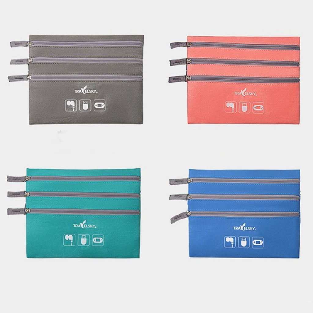 Pu Leather Waterproof Portable Data Package