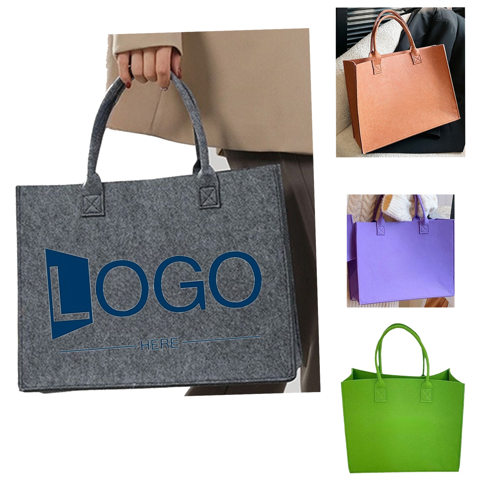 Felt Tote Bag
