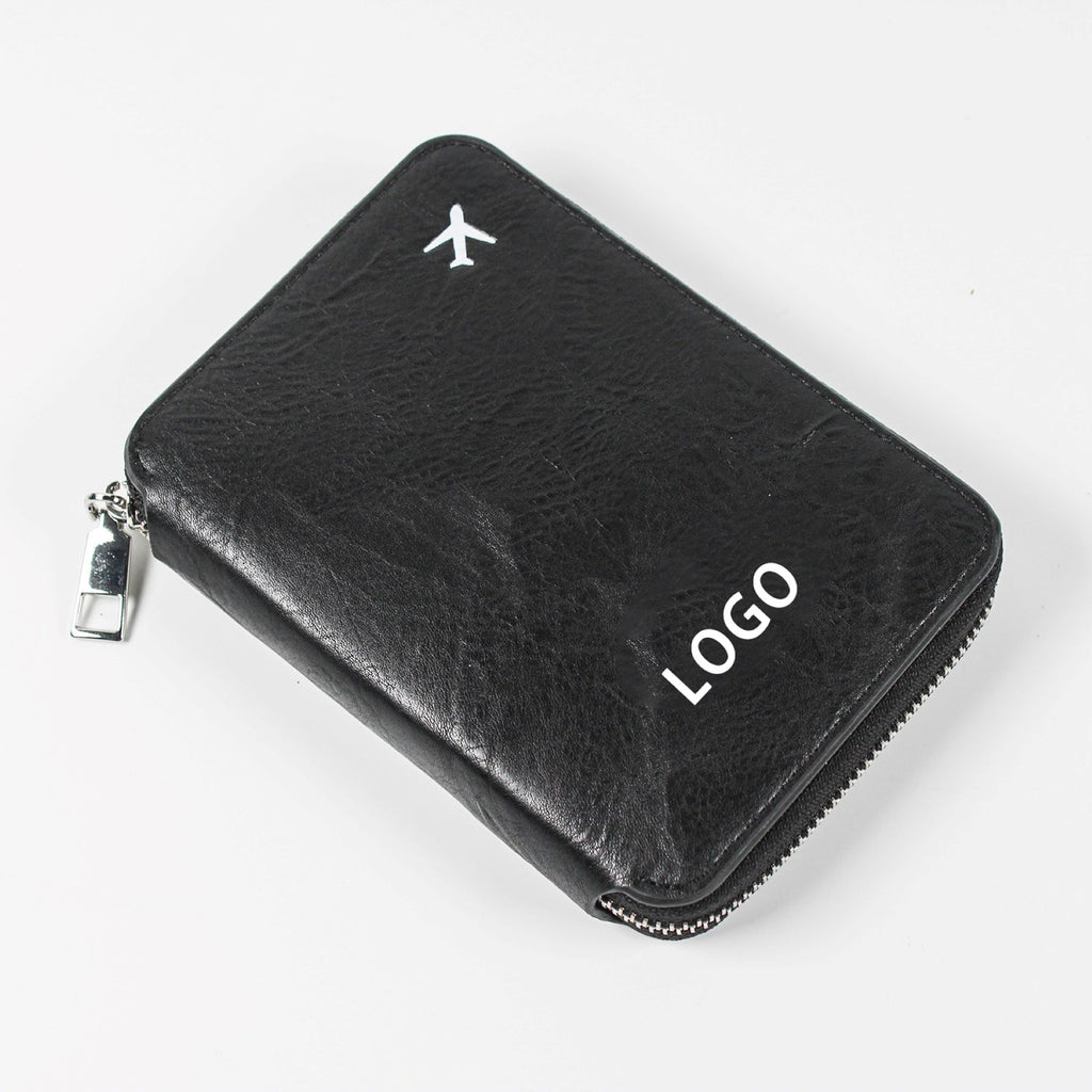Compact Zippered Passport Pouch