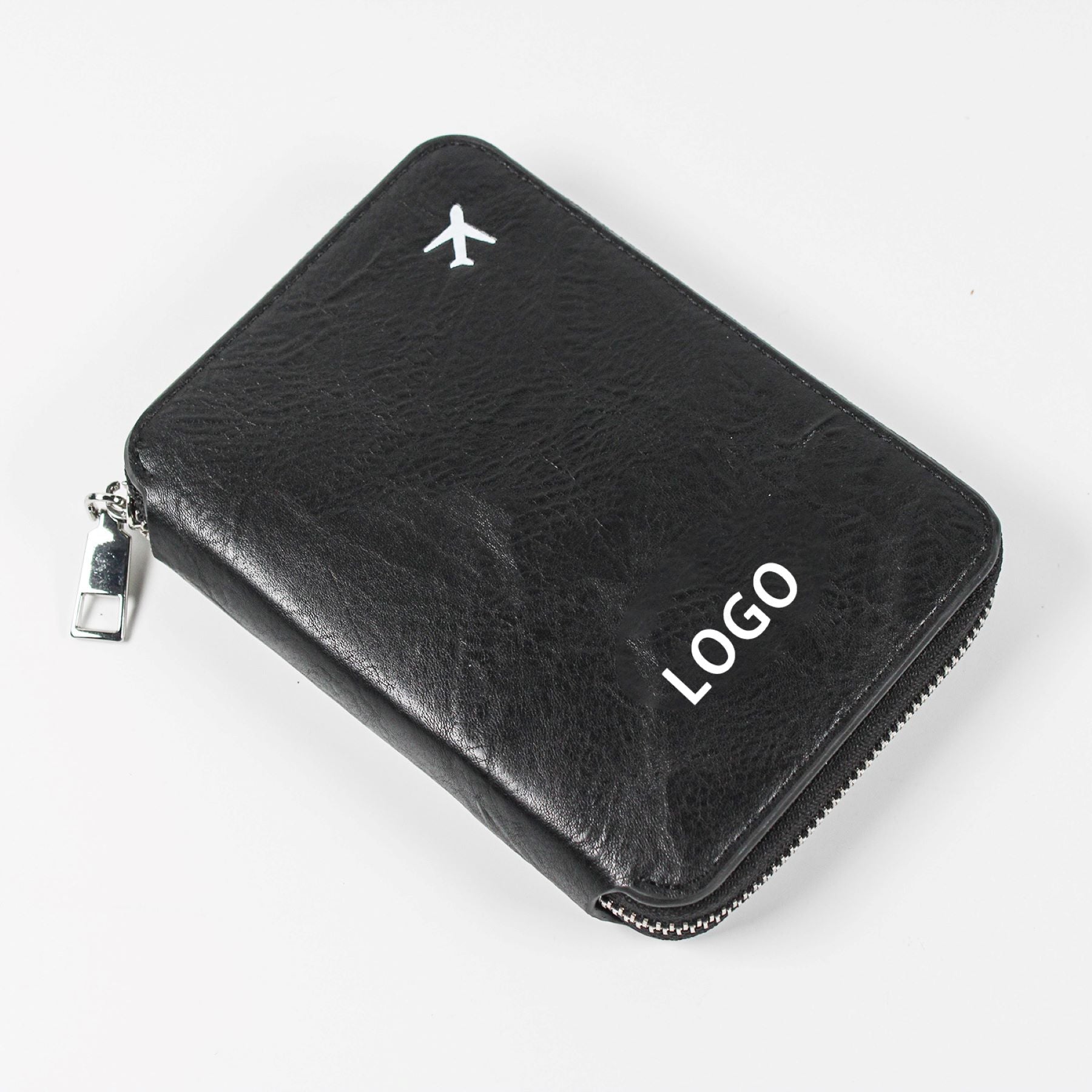 Compact Zippered Passport Pouch