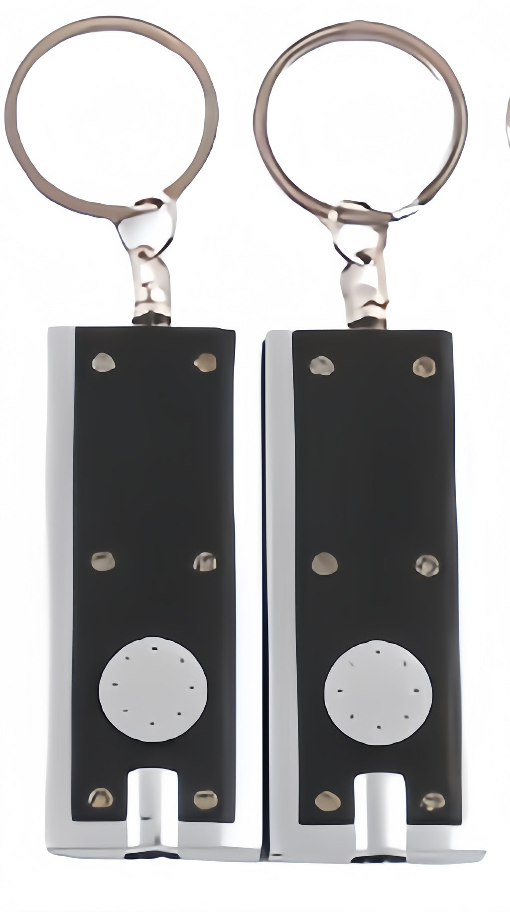 Slim Rectangular Flashlight Key Chain