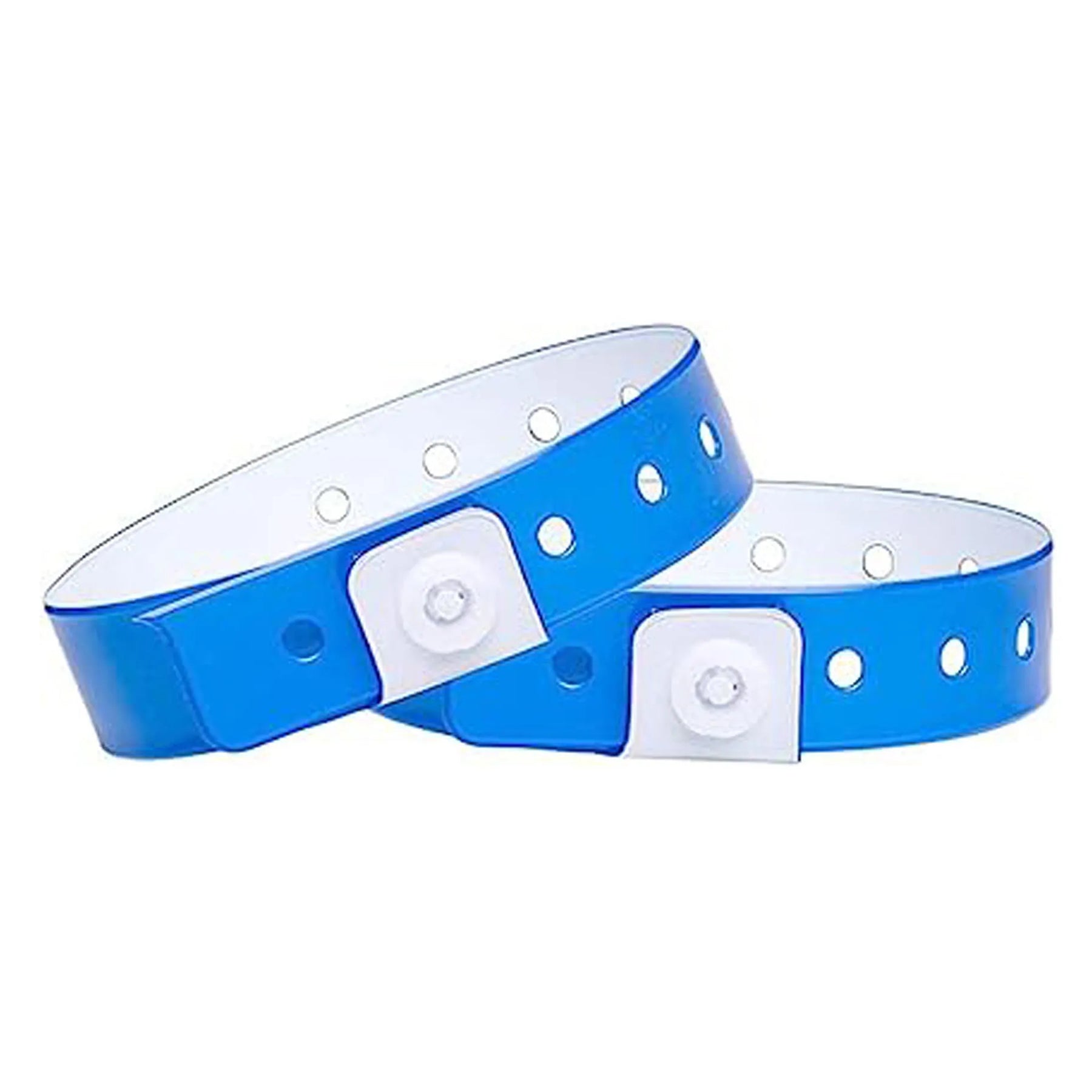 Silver Plastic Wristbands