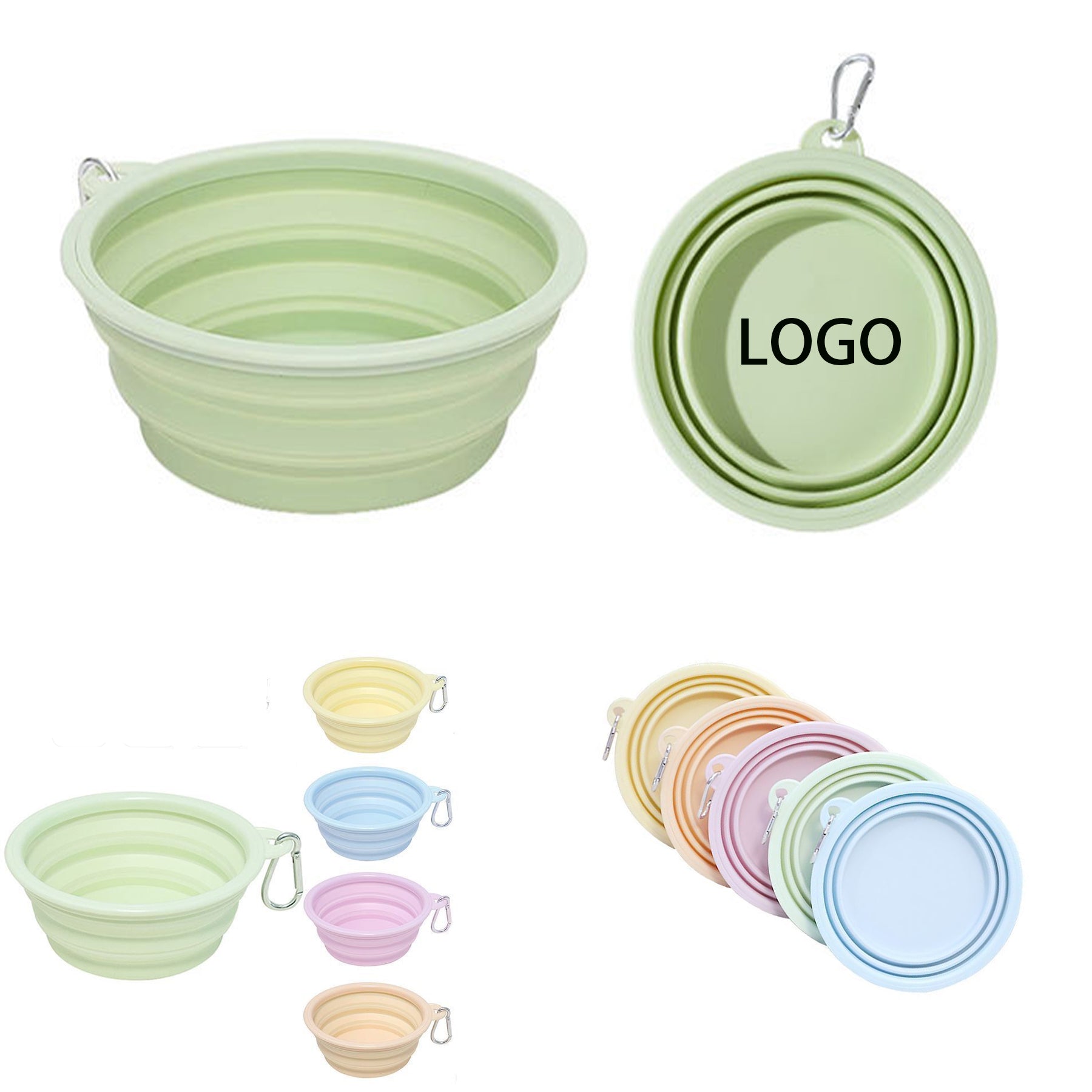 Outdoor Portable Folding Bowl Pet Bowl Outdoor Drinking Water