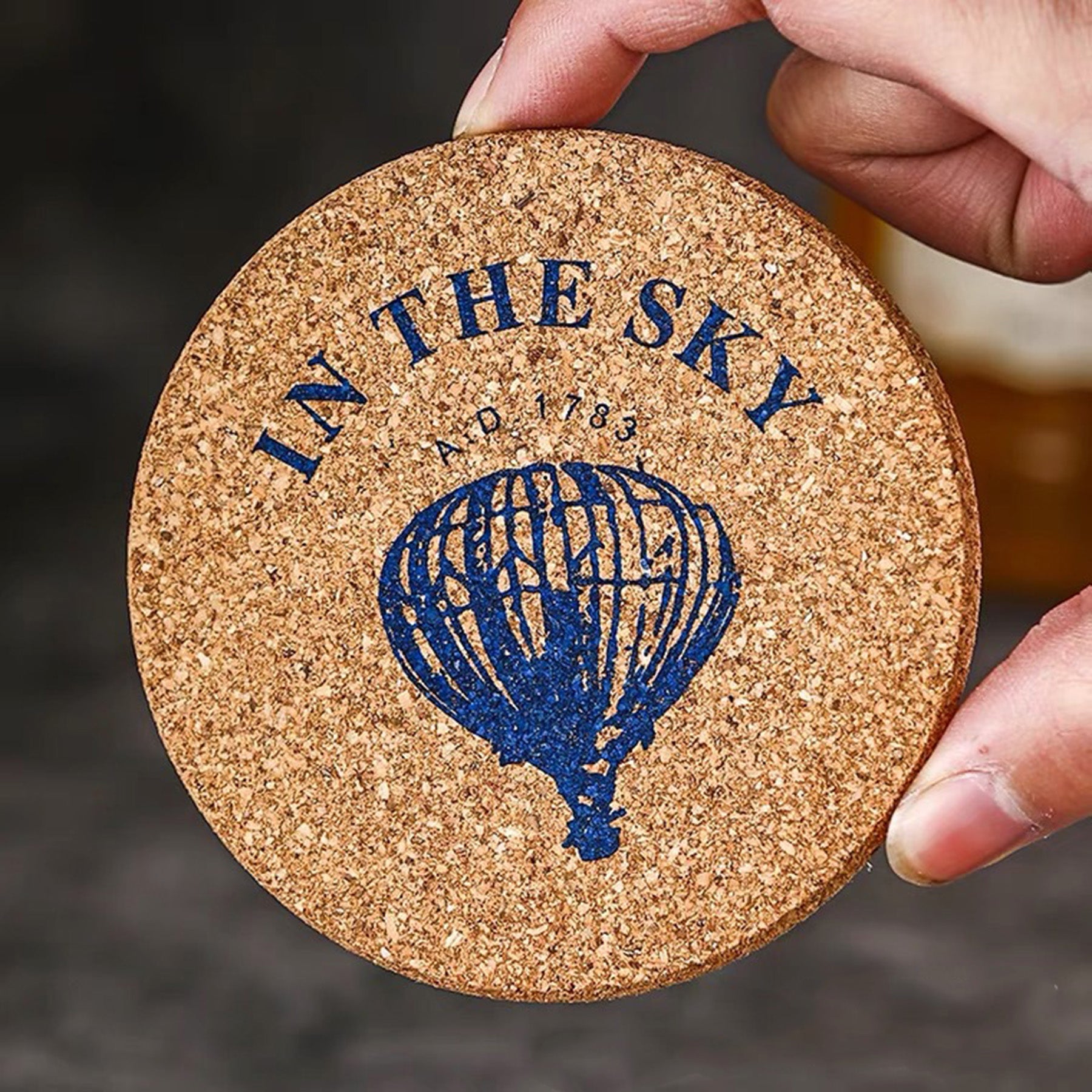 Vintage Cork Coasters