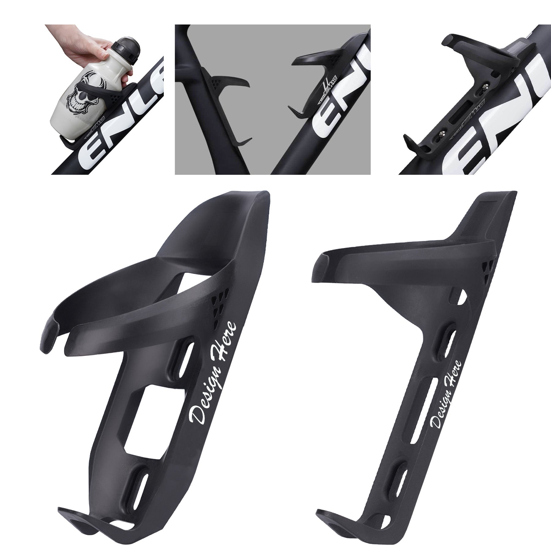 Ultra-Light Aerodynamic Bike Bottle Cage