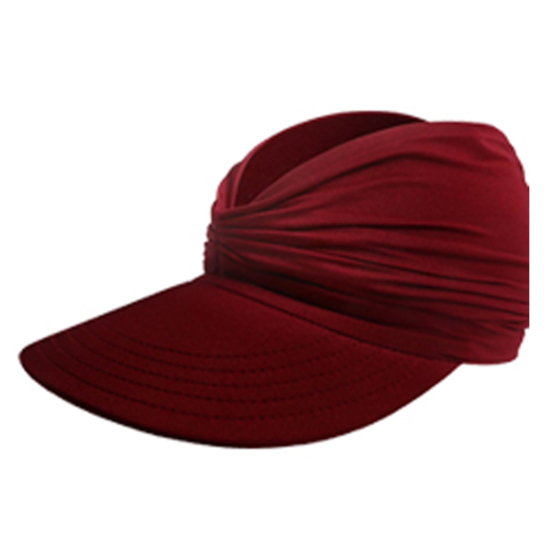 Summer Chinlon Hollow Sun Visor Hat