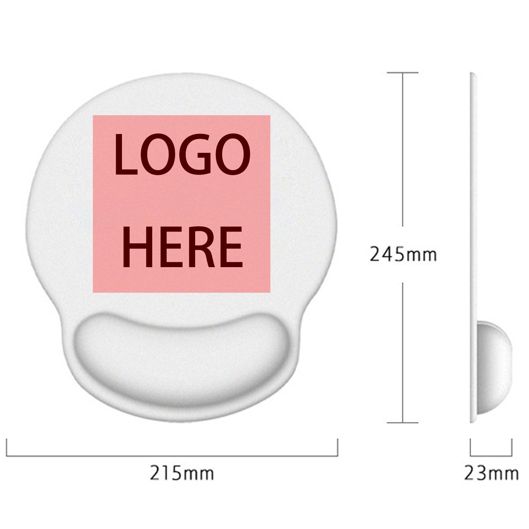 Silicone Wrist Mouse Pad