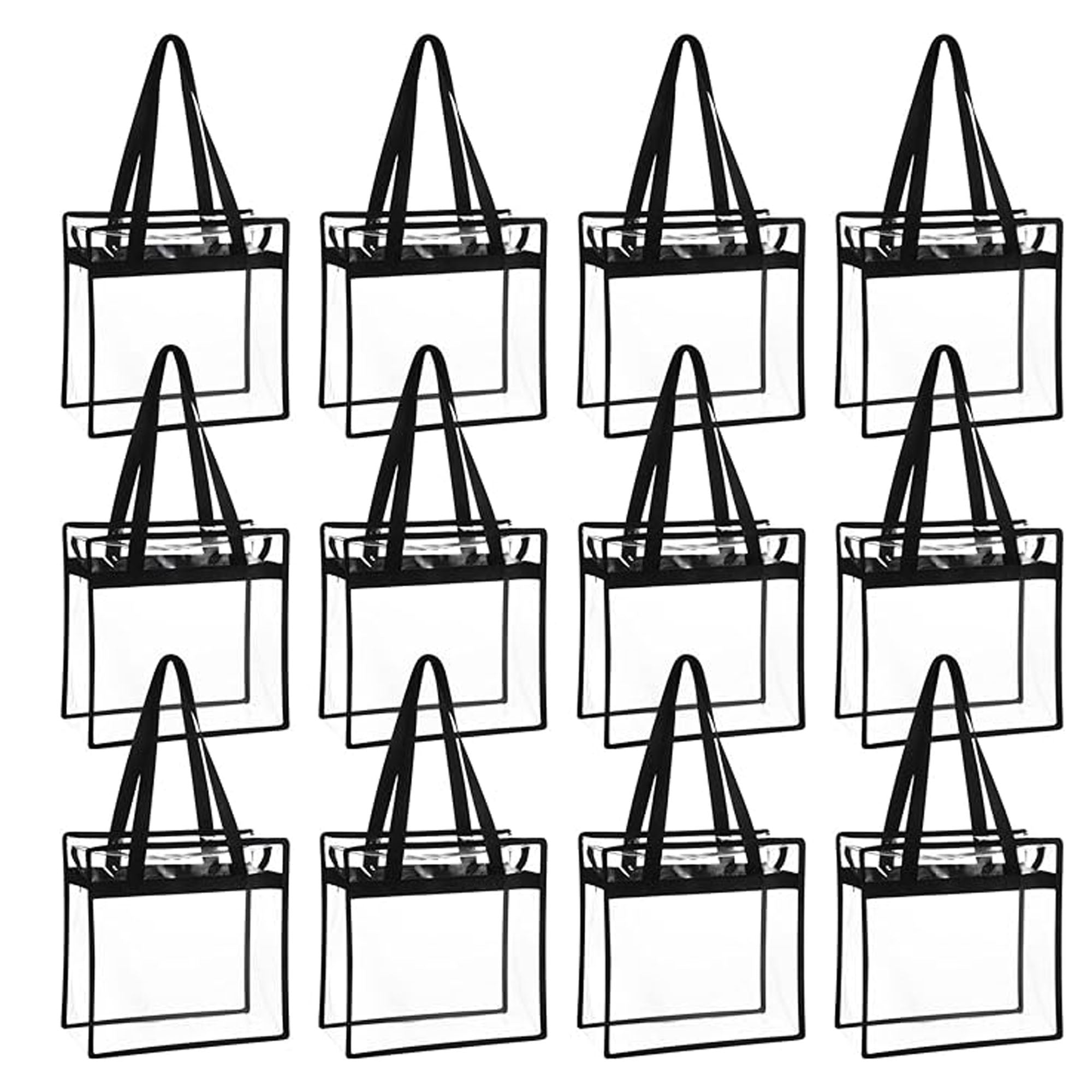 Clear Tote Bag With Zipper