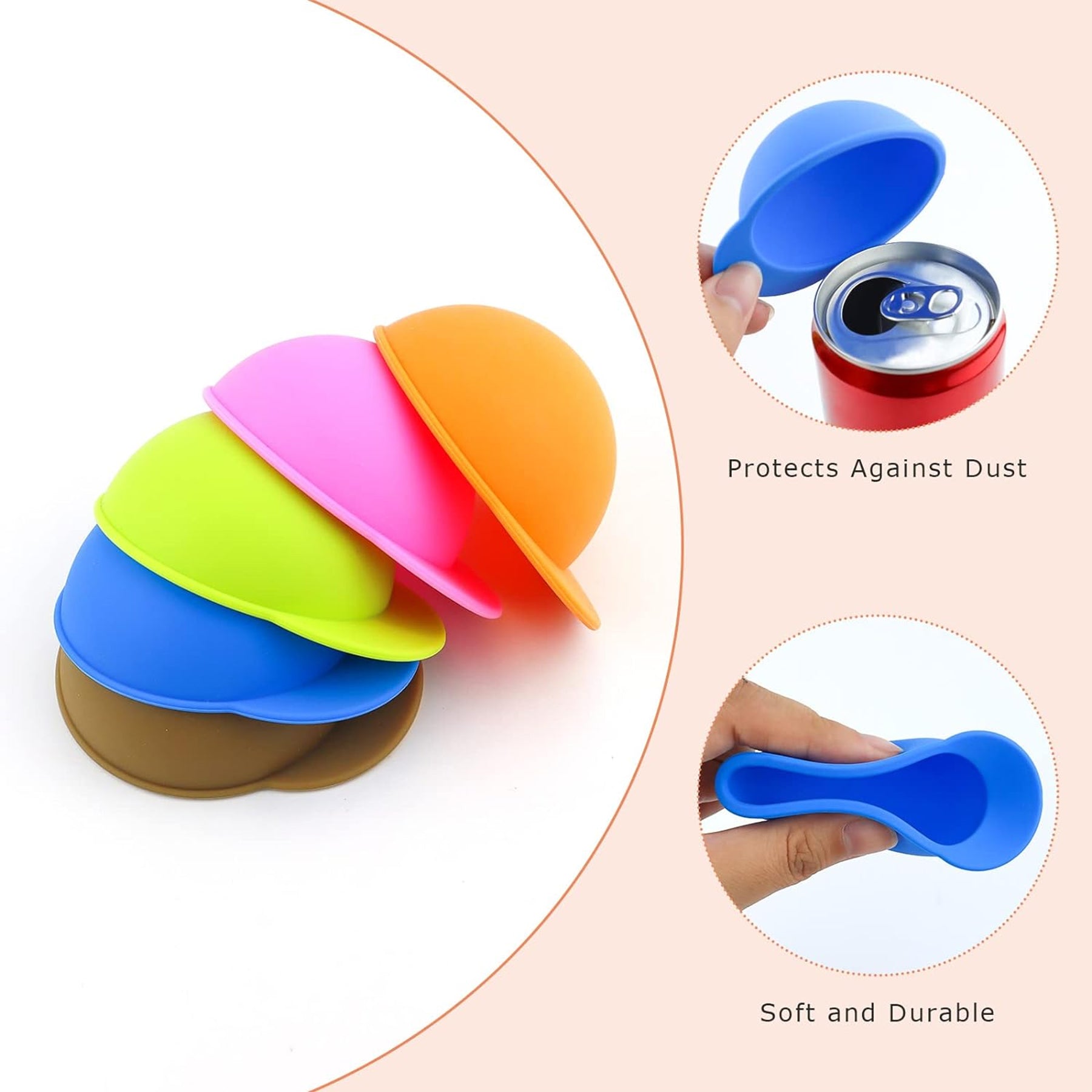 Soda Silicone Pop Tops
