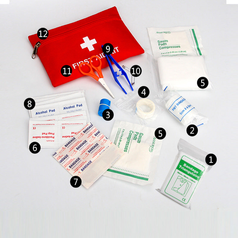 Zip Tote First Aid Kit